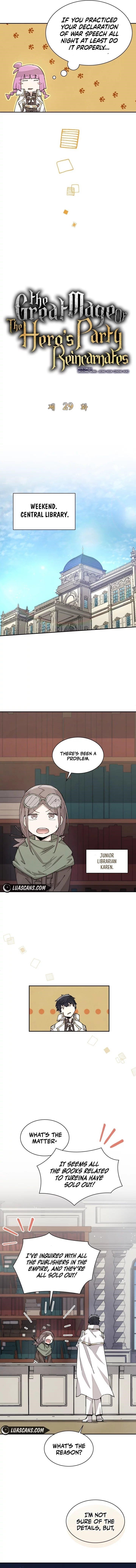 The Great Mage of the Hero’s Party Reincarnates - Chapter 29 Page 5