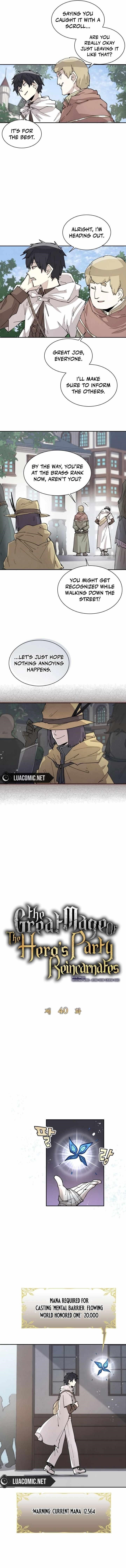 The Great Mage of the Hero’s Party Reincarnates - Chapter 40 Page 4