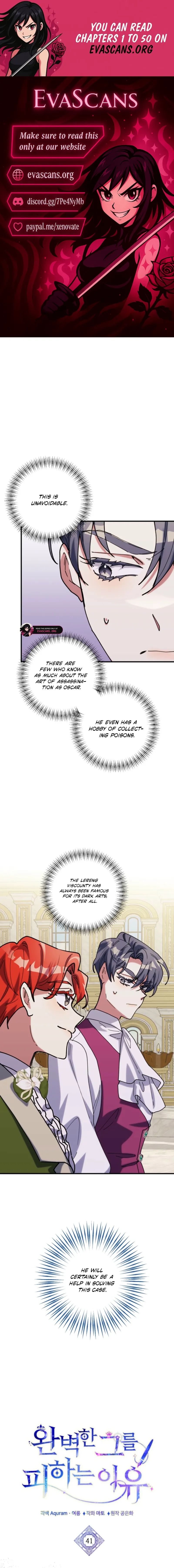 The Reason for Avoiding Him, the Perfect One - Chapter 41 Page 1