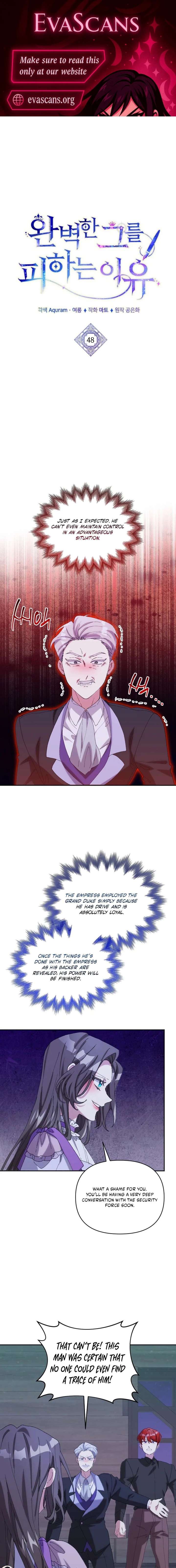 The Reason for Avoiding Him, the Perfect One - Chapter 48 Page 1