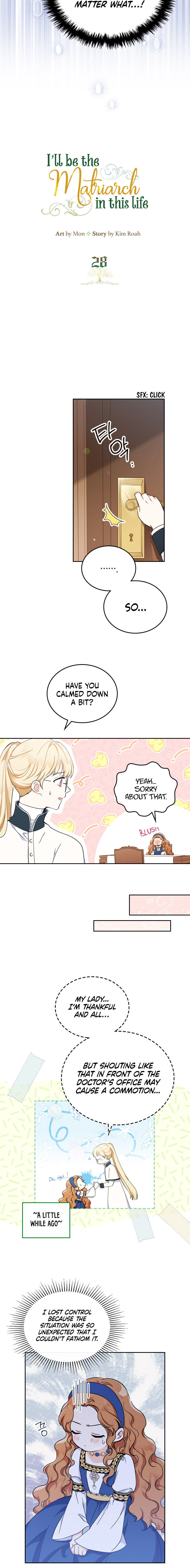 I’ll Be the Matriarch in This Life - Chapter 28 Page 2