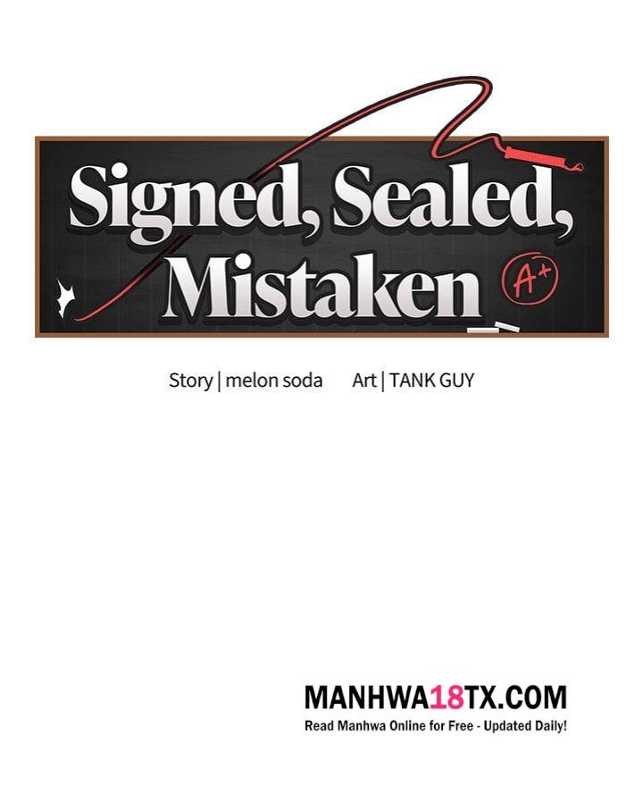 Signed, Sealed, Mistaken - Chapter 48 Page 11