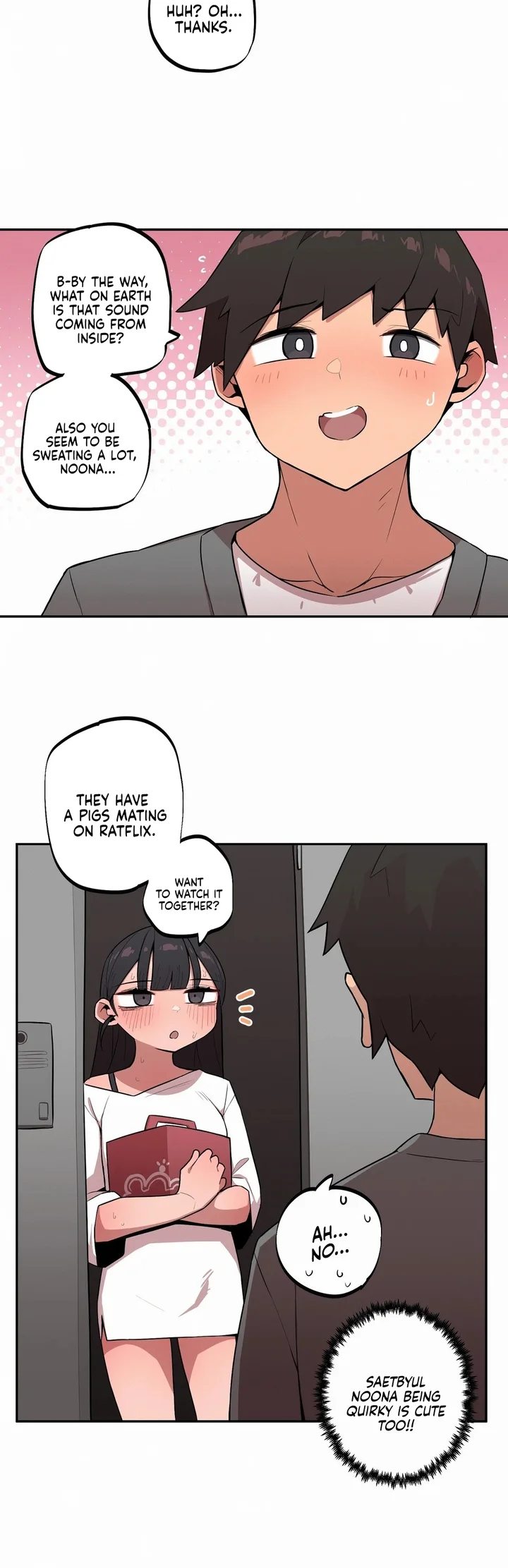 Noona and her BIG little Bro - Chapter 27 Page 17