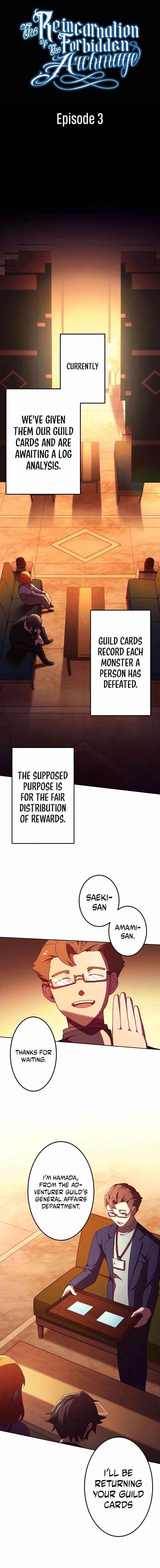 The Reincarnation of the Forbidden Archmage - Chapter 3 Page 3