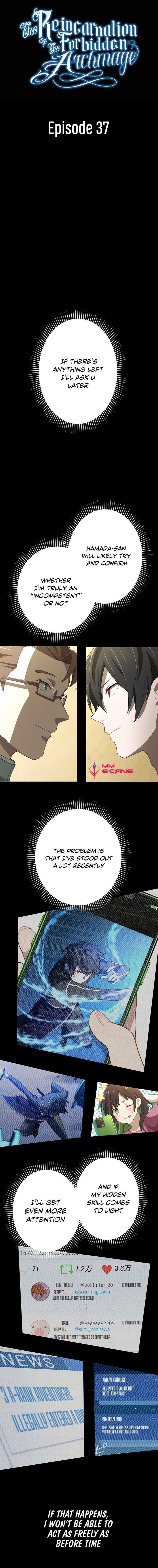 The Reincarnation of the Forbidden Archmage - Chapter 37 Page 1