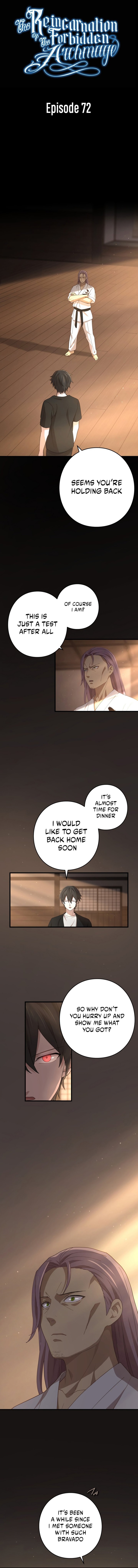 The Reincarnation of the Forbidden Archmage - Chapter 72 Page 1